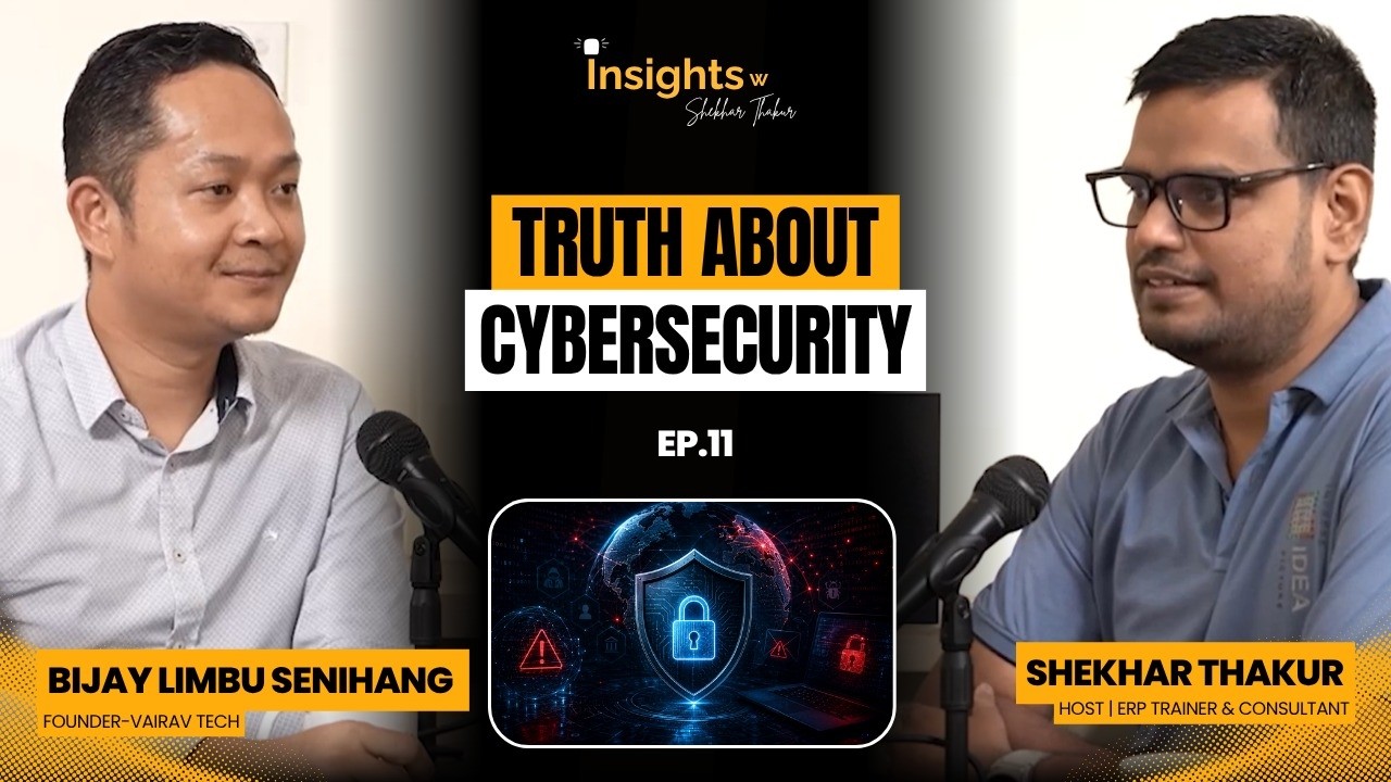 Bijay Limbu Senihang on Cybersecurity, Cyber Attacks & AI | Insights with Shekhar Thakur | EP 11